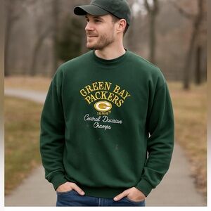 Green Bay Packers 1995 Central Division Champs Sweatshirt XL